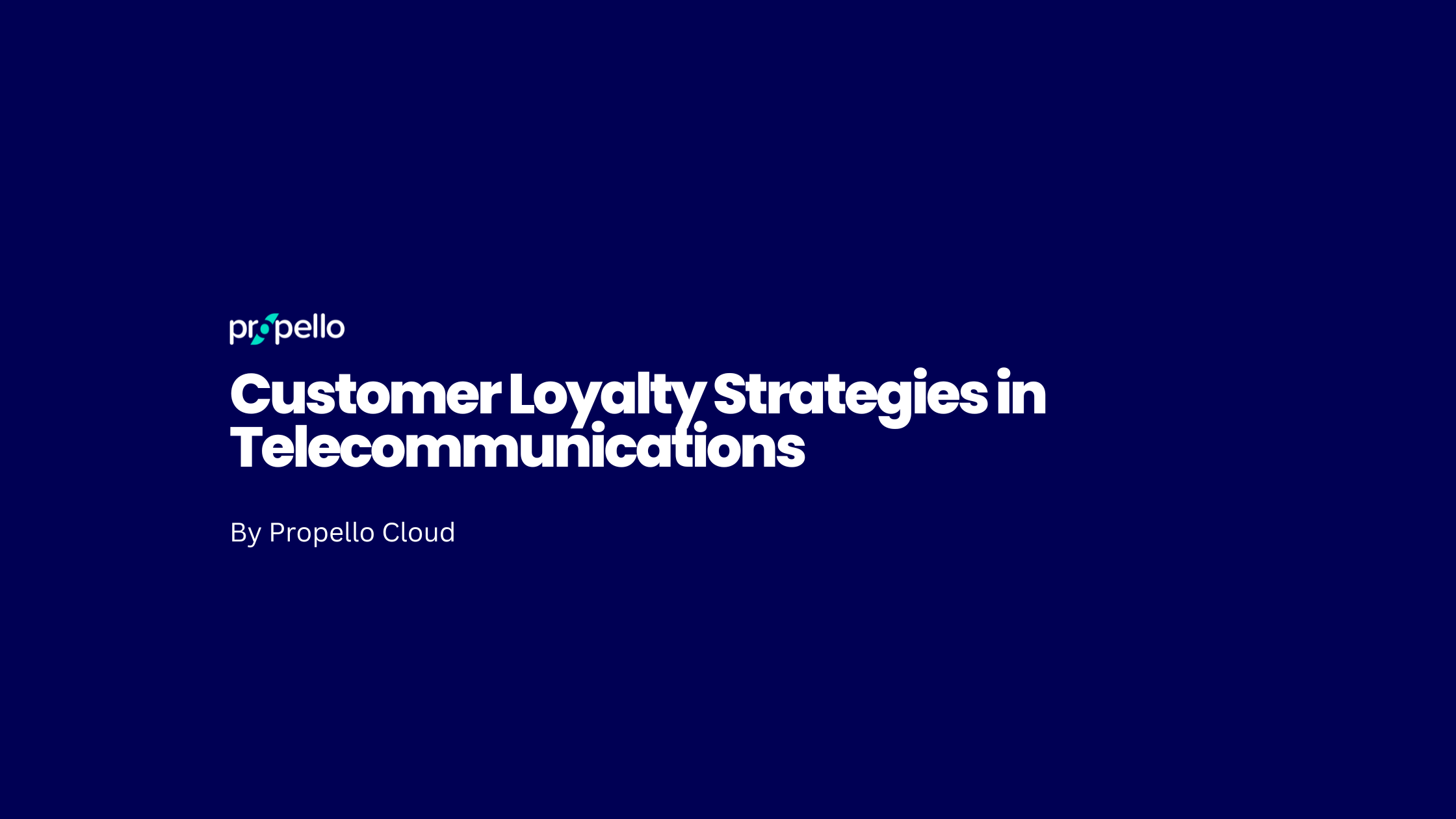 customer loyalty in telecommunication industry