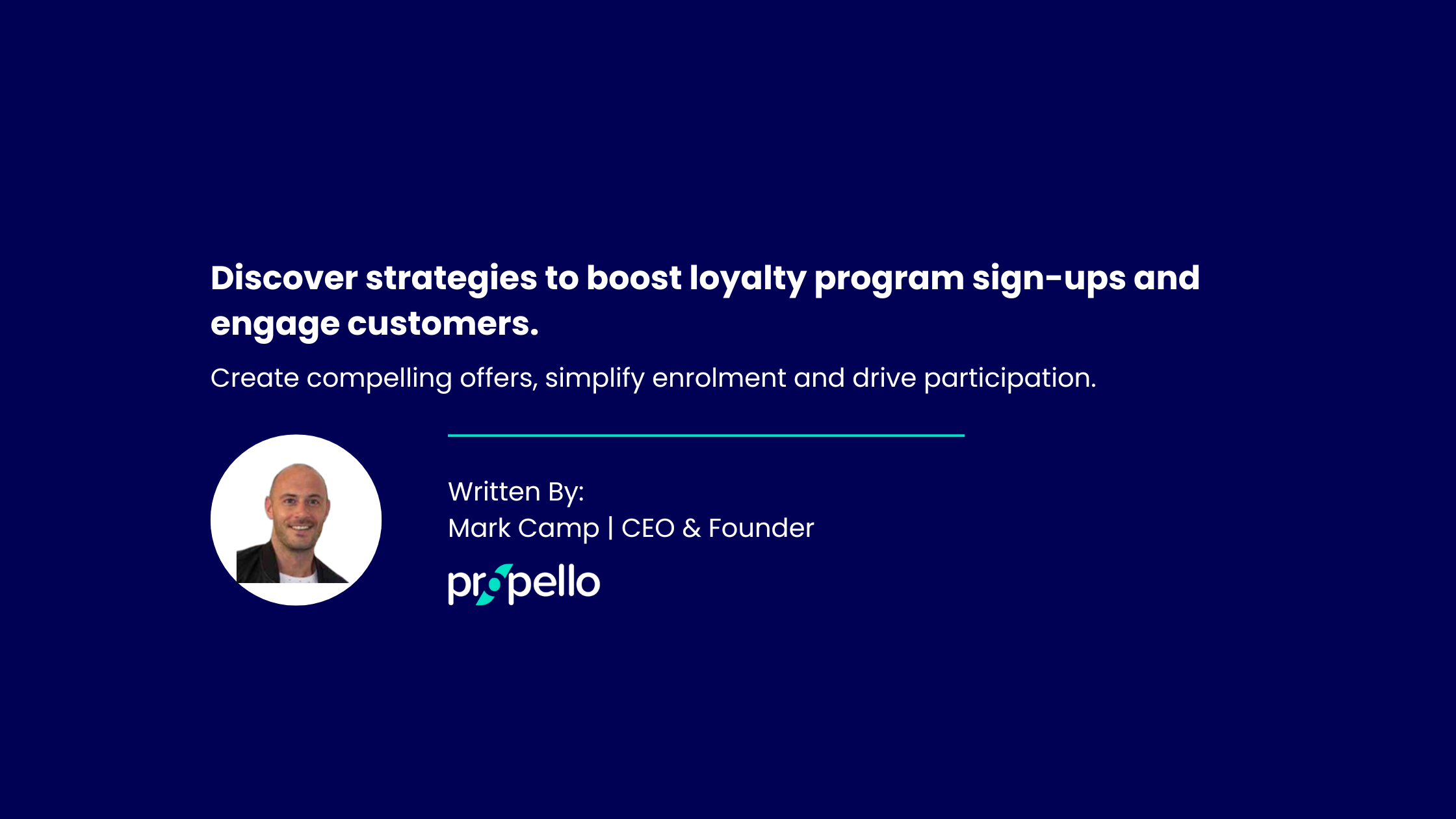 Loyalty Program Sign Up