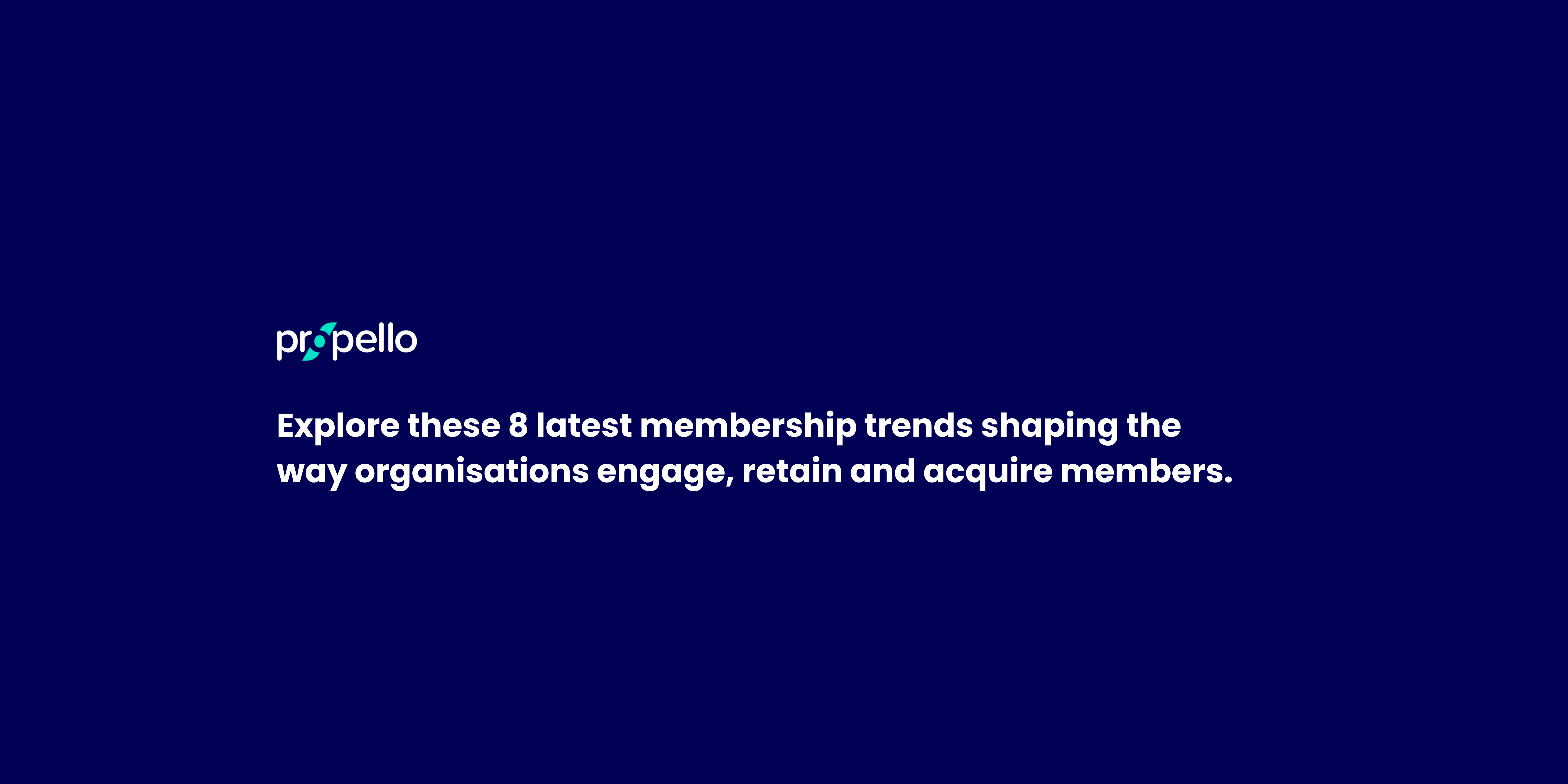 Membership Trends