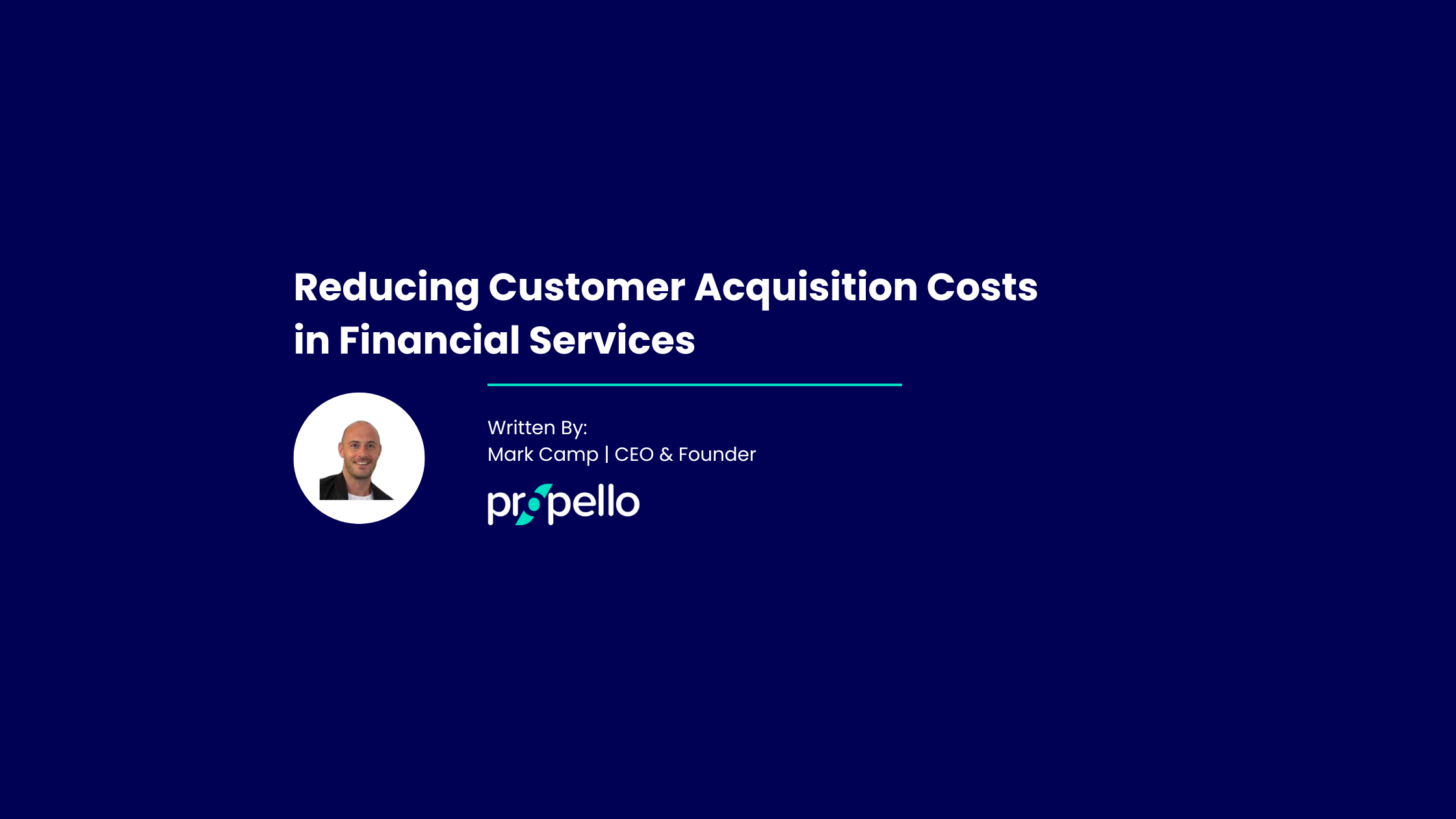 Customer Acquisition Costs in Financial Services