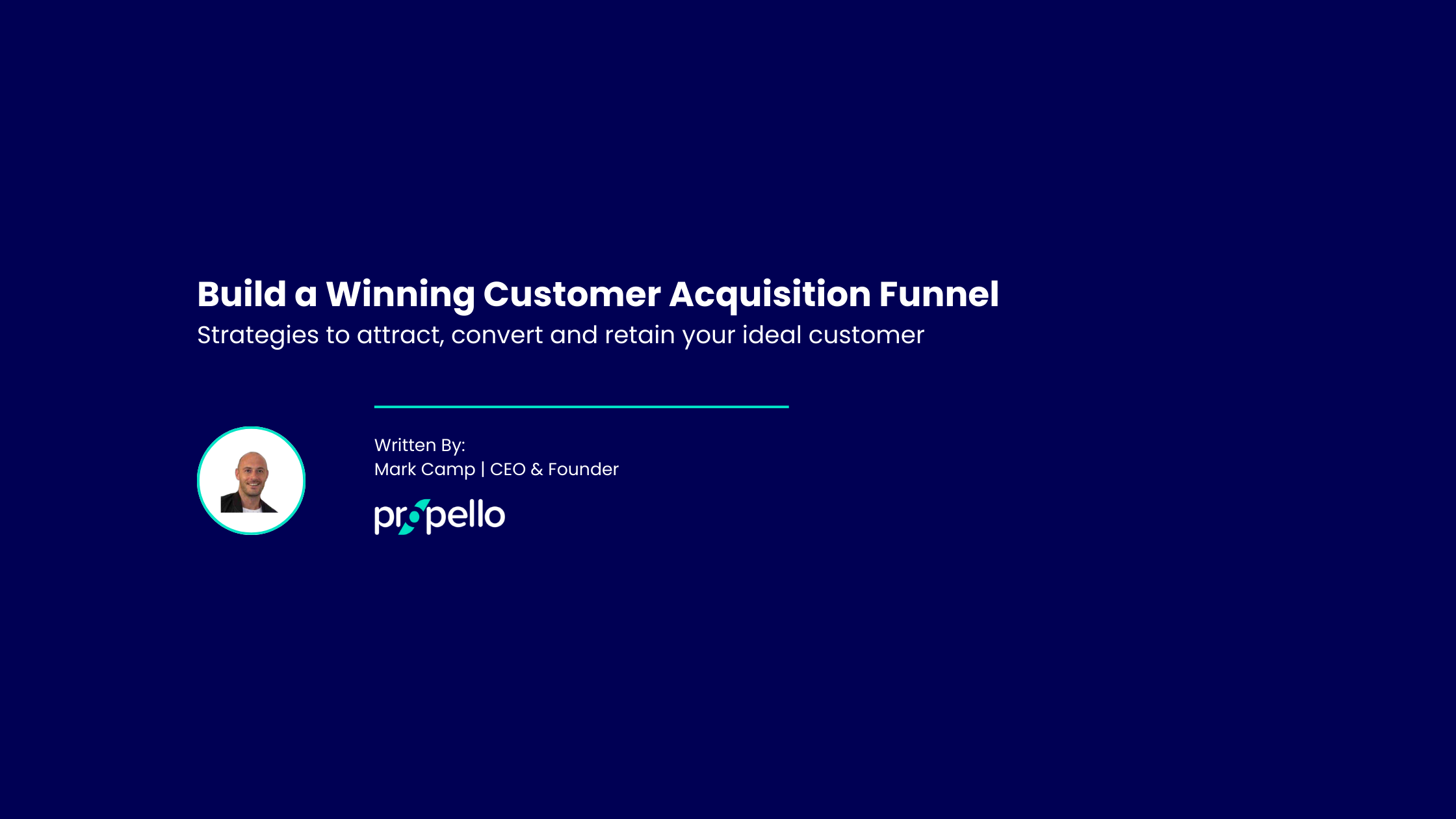 Customer Acquisition Funnel