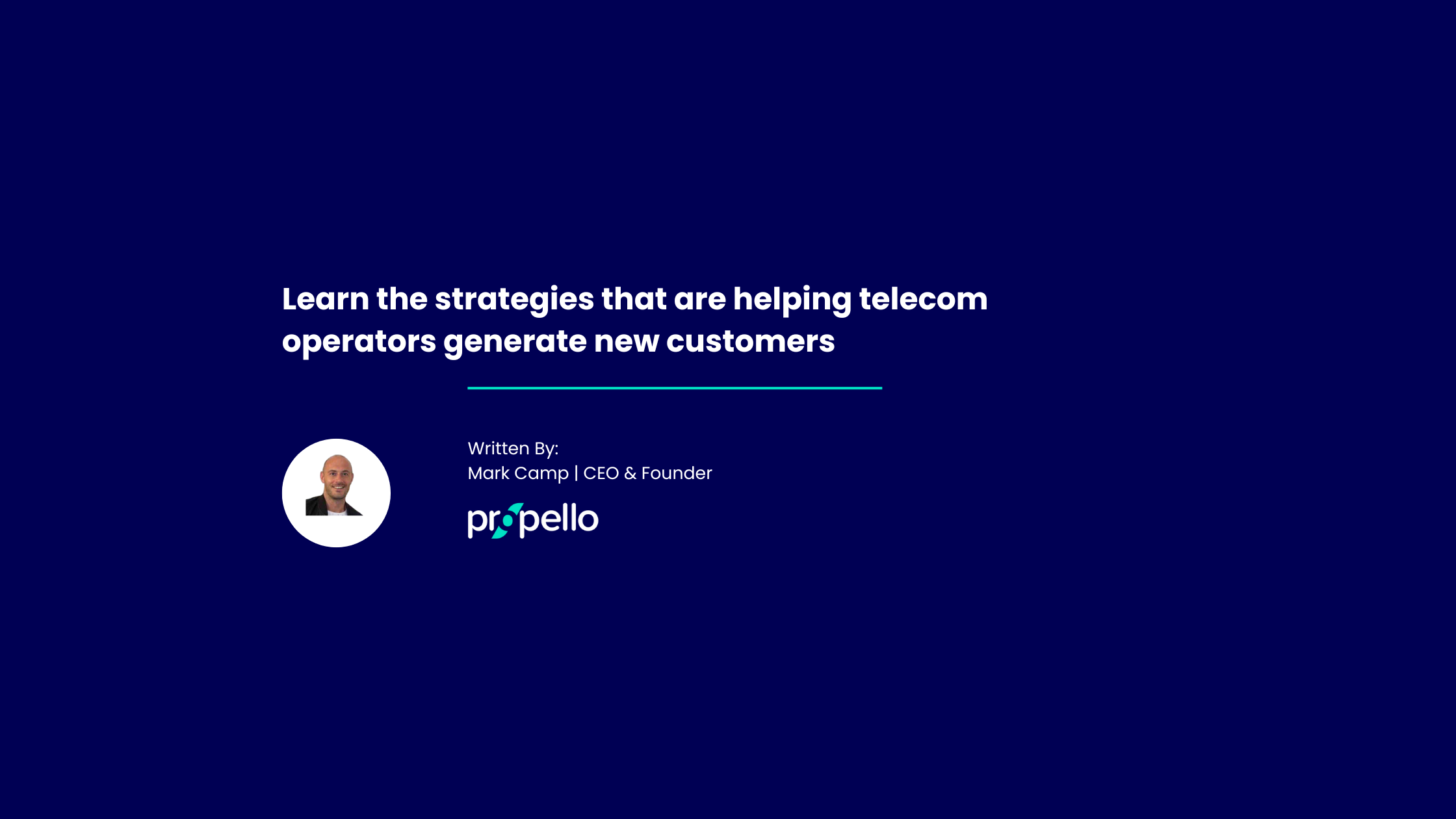 Customer Acquisition Strategy in Telecoms Industry