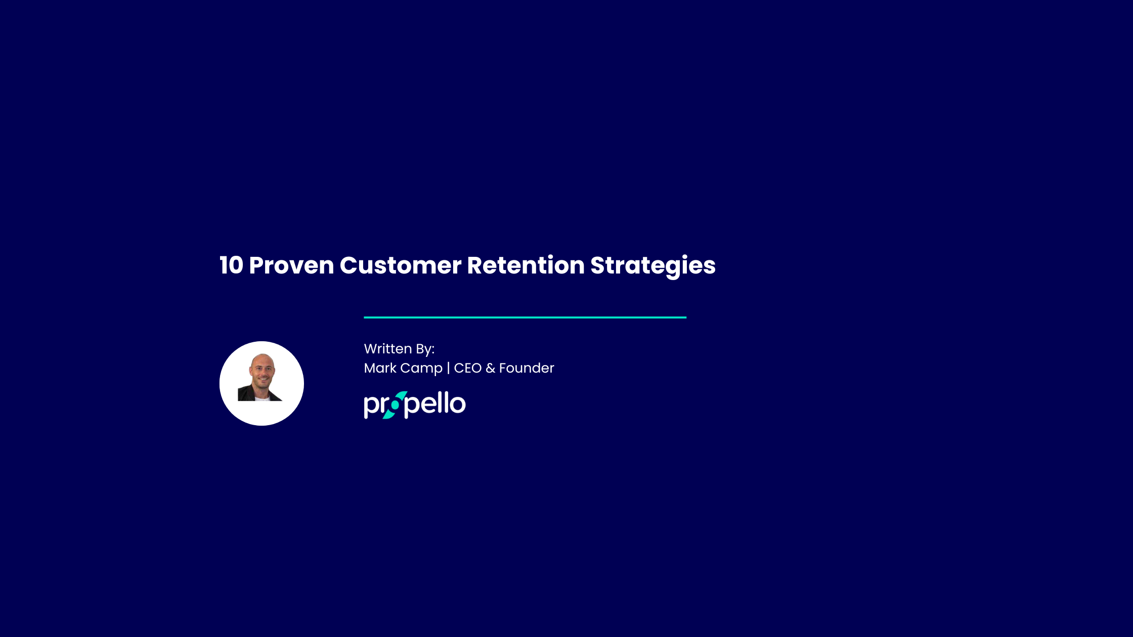 Customer Retention Strategies