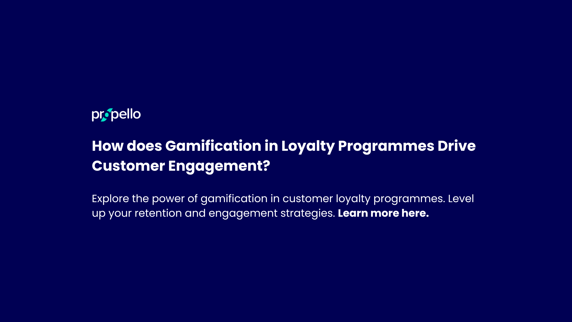 Gamification loyalty programs