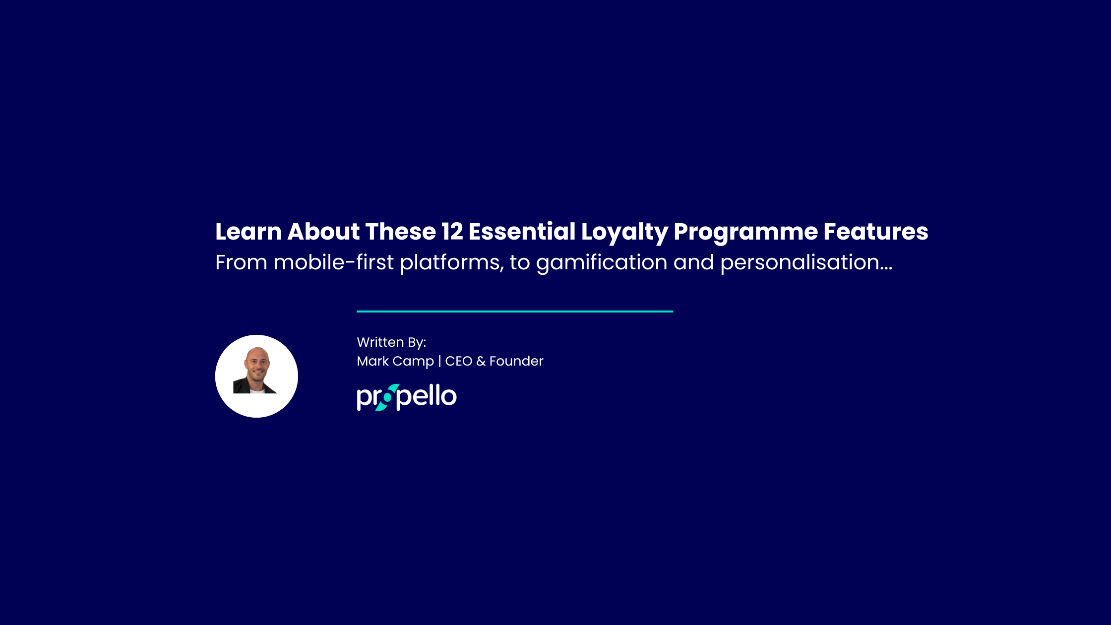 Loyalty Programme Features