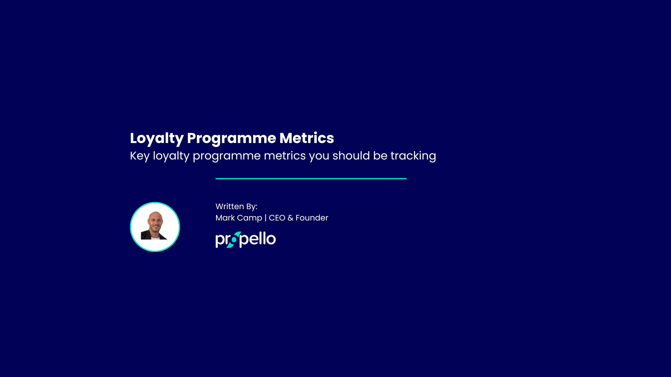 Loyalty programme metrics